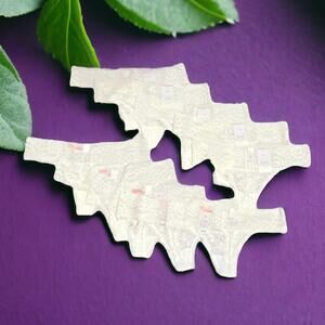 10 Pc lot White Lace Thongs NWT Auden XS BUNDLE